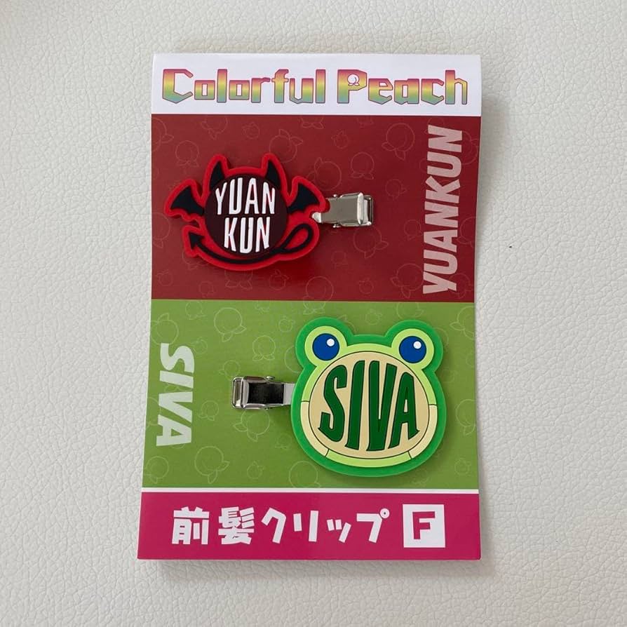 カラフルピーチ シヴァ クリップ カラフルピーチ シヴァ クリップ - メルカリ